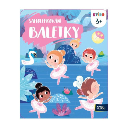 Kvído - Samolepkovanie: Baletky Trefl