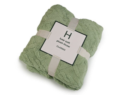 Deka plyšová, vrkôčiková 150x200 cm