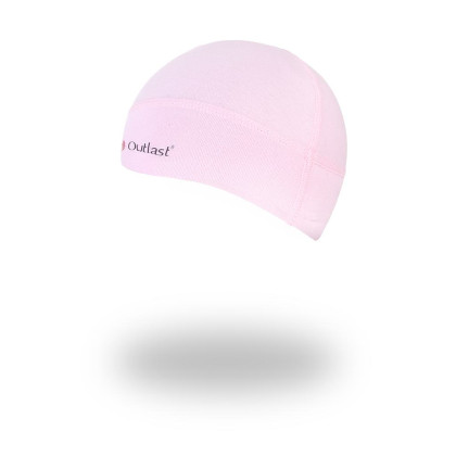 Čiapka tenká plochý šev Outlast® s UV faktorom 50+, ružová baby