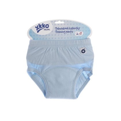 Tréningové nohavičky XKKO Organic Baby Blue