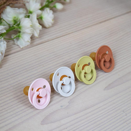 Cumlíky kaučuk 2 ks 0-6 mesiacov Colour Bibs
