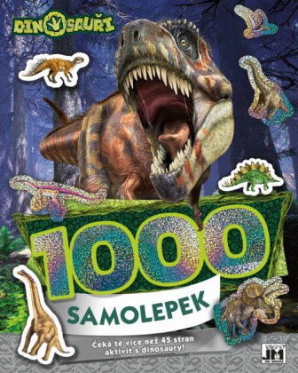 1000 samolepiek s aktivitami - Dinosaury