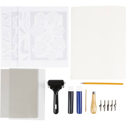 Kreatívna súprava Starter Craft Kit Block Printing Creativ Company
