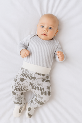 Polodupačky zateplené Mačky Baby Service