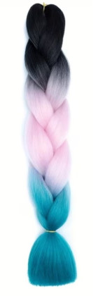 Pletený vrkôčik Jumbo 60 cm FunCo