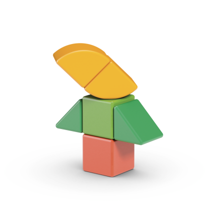 Geomag Magicube Shapes 6 dielikov