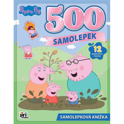 500 samolepiek Prasiatko Peppa