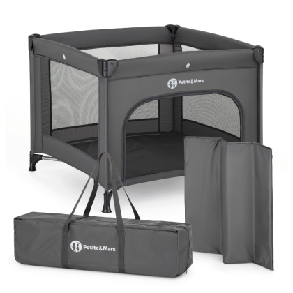 Ohrádka cestovná Nook Urban Charcoal Grey Petite & Mars