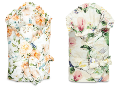 Zavinovačka pre bábätko s volánikom 75x75 cm Sensillo