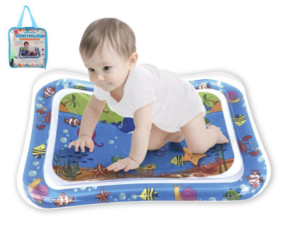 Vodná podložka morské zvieratká nafukovacie 65x48cm s pumpičkou