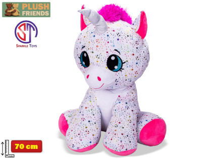 Plush Friends Star Sparkle jednorožec plyšový 70 cm sediaci 0 m+
