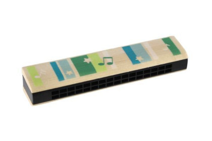 Harmonika drevená 13 cm