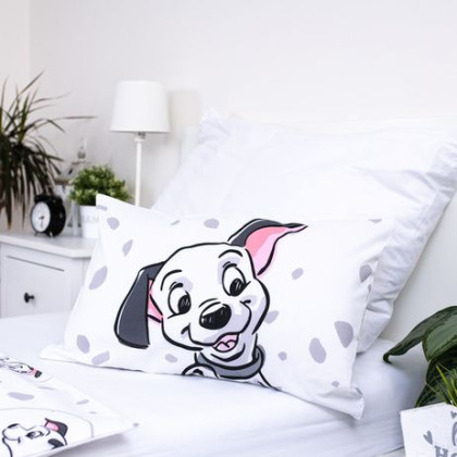 Disney obliečky do postieľky 101 Dalmatins "Play baby" 100 x 135, 40 x 60 cm Jerry Fabrics