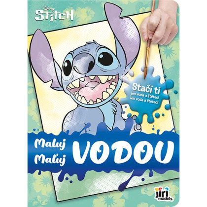 Maľuj vodou Lilo & Stitch