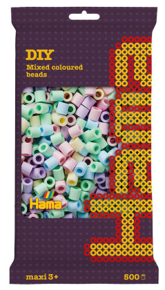 Mix korálky v sáčku 500 ks Maxi