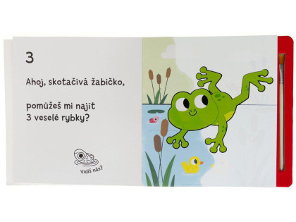 Kúzelné maľovanie vodou - Prvé počítanie