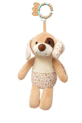 Plyšová hračka Baby Mix psík hnedý