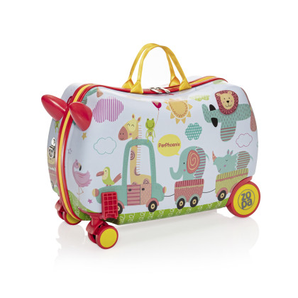 Detský kufrík na kolieskach Pack & Ride Zopa