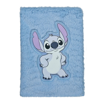 Plyšový zápisník A5 Stitch