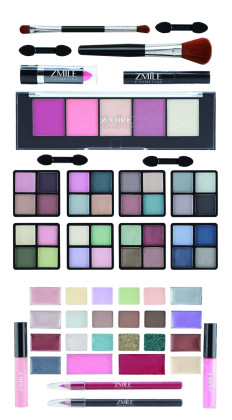 Kozmetický rozkladací kufrík Beauty Case Velvety