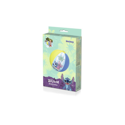 Lopta plážová nafukovacia Stitch 51 cm Bestway