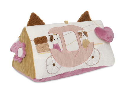 Vankúšik trojhranný s aktivitami Flower Fairies Jollein