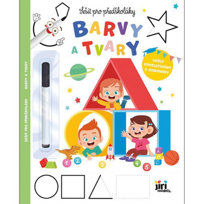 Zošit pre predškolákov Farby a tvary