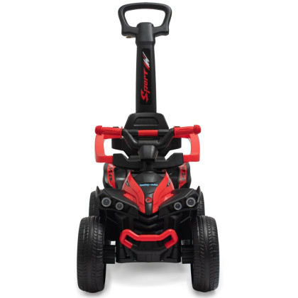 Detské odrážadlo Baby Mix Mega Prime EVA s vodiacou tyčou