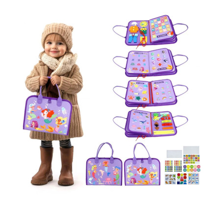 Senzorická busy kniha Morské panny