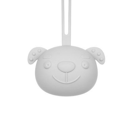 Silikónové puzdro na cumlík psík Akuku