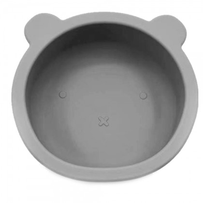 Silikónová miska s prísavkou Macko 12 cm