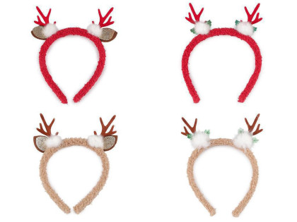 Čelenka do vlasov vianočná / párty