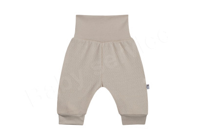 Dojčenské kraťasy vlnky béžová - Baby Service