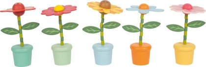 Drevené tancujúce kvety 1 ks Small foot