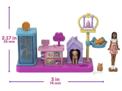 Mini Barbieland herný set - zverimex