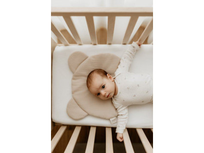 Mušelínový plochý vankúš Teddy Bear Sleepee