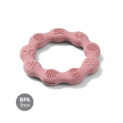 Silikónové hryzátko Ring BabyOno