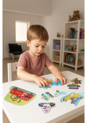 Prvé puzzle Doprava 6v1