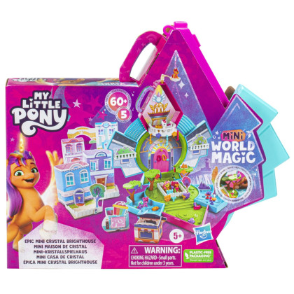 Mini world magic krištáľový minidomček My Little Pony