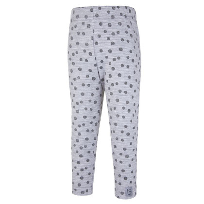 Legíny lesk - šedý melír šedý bodka