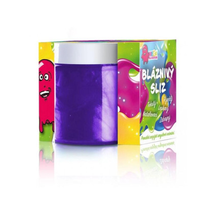 Bláznivý sliz - fialový s perleťou