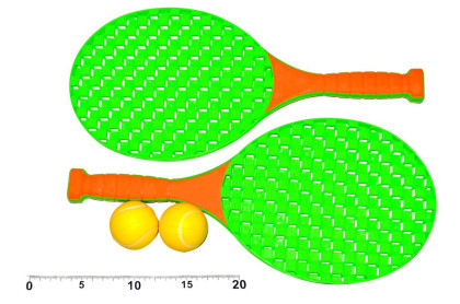 Tenis soft set 41 cm Wiky