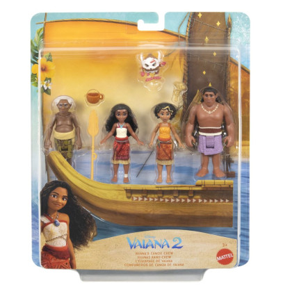 Malá bábika Vaiana a kamaráti Mattel