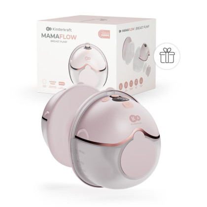Odsávačka materského mlieka Single Hands-free Mamaflow Kinderkraft
