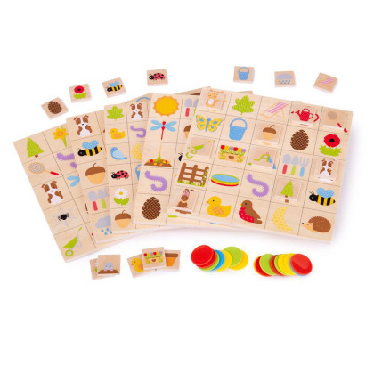 Záhradné bingo Bigjigs Toys