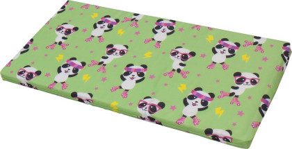 Matrac do postieľky Scarlett Panda 120 x 60 x 5,2 cm - zelená