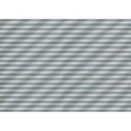SusyCard - Papier darčekový vianočný 1,5 mx70 cm, strieborné pruhy metalický, 60g/m2
