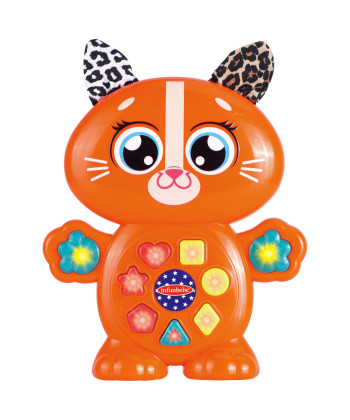 Mačka interaktívna s efektmi 16 cm