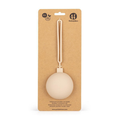 Puzdro silikónové na cumlík 0 m+ Petite&Mars