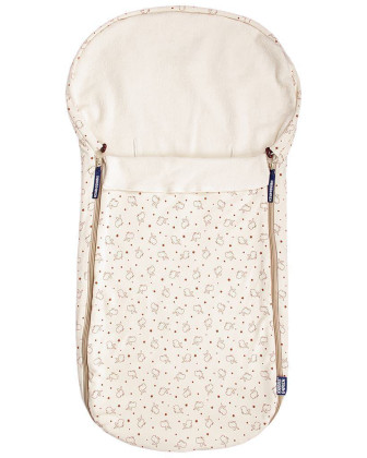 Letný fusak z bio bavlny do kočíka aj autosedačky